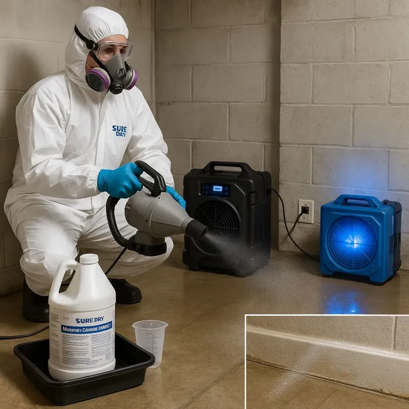 Sanitization and Odor Removal process in Osseo, MN