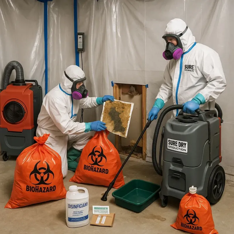 Contaminated Water Handling Protocols process in Osseo, MN