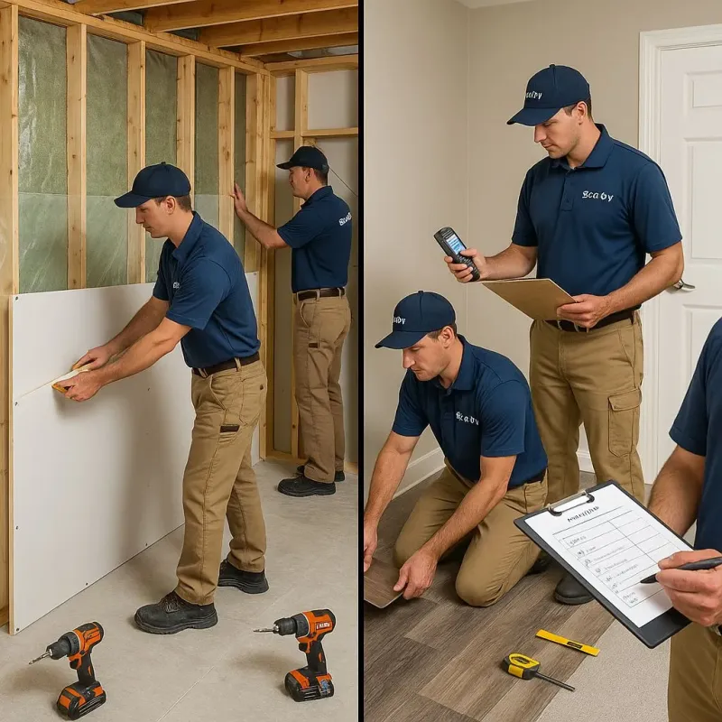 Repairs and Reconstruction process in Osseo, MN