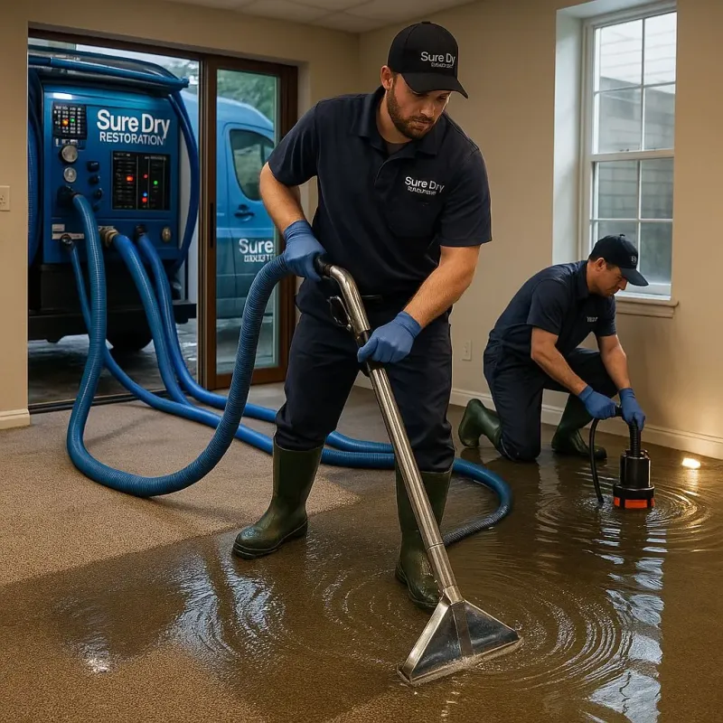 Water Extraction and Removal process in Osseo, MN